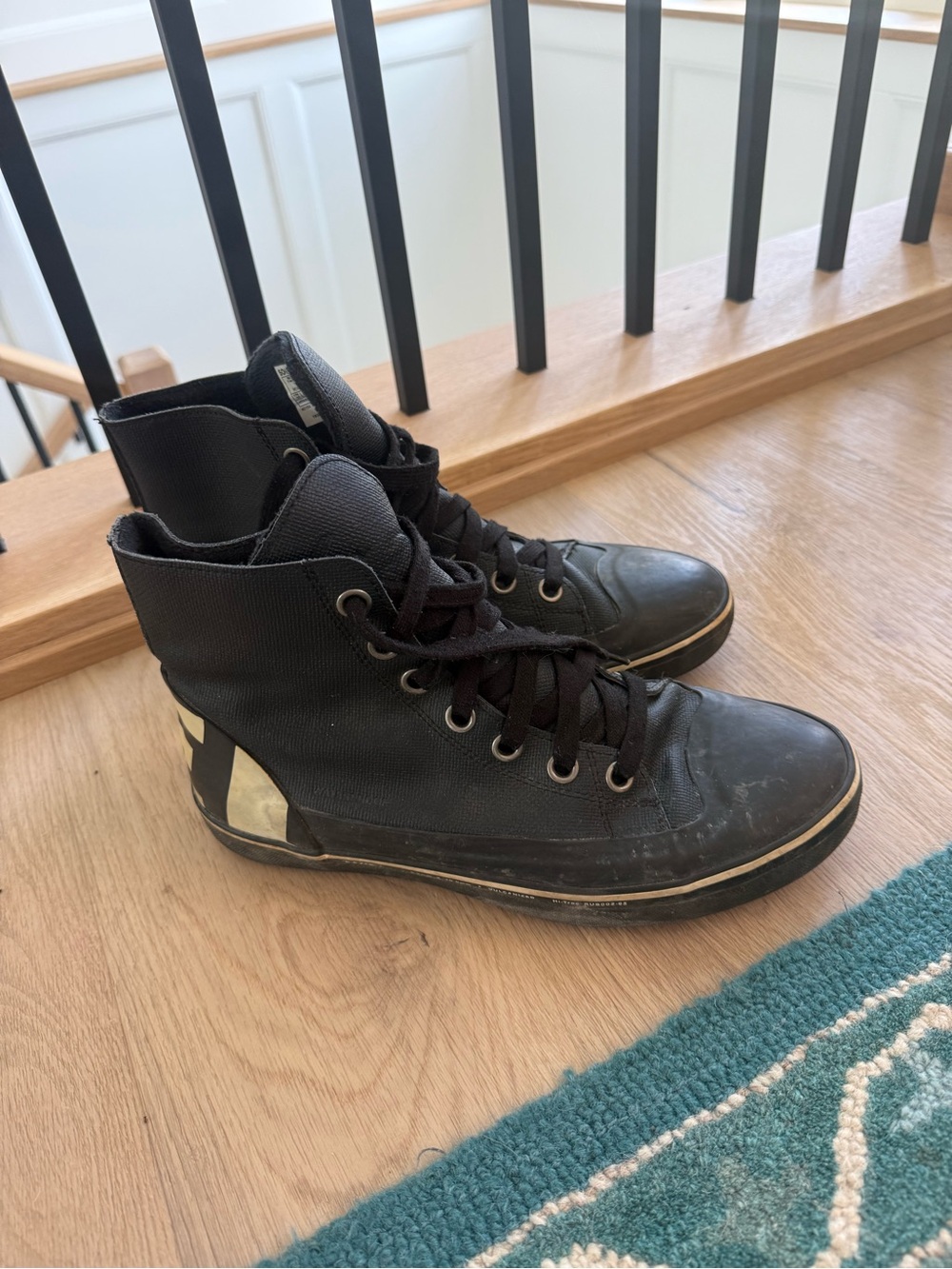 Sorel Waterproof Black High-Top Men's Sneakers